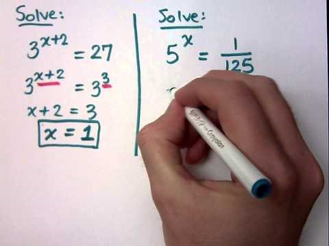 College Algebra - Part 147 (Exponential Functions - Equations)