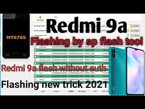 Redmi 9a flash by sp flash tool | mi 9a flashing | Xiaomi 9a flash file and sp flash tool download,