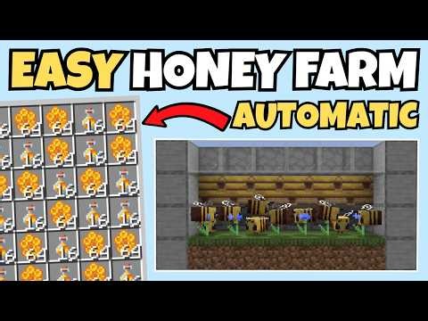 Minecraft | Automatic Honey Farm | Java | 26.1+