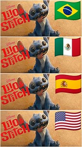 379K views · 16K reactions | Lilo y Stitch en 4 Idiomas #liloystich #disney #stich | Elfoceleste | Facebook