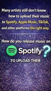 How to Upload Music to Spotify in 1 Minute ⏱️ (2025 Tutorial) #spotify #shorts #music