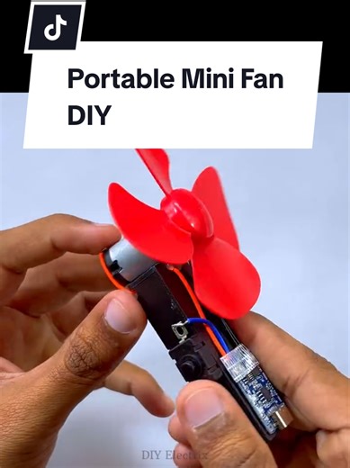Create Your Own Portable Mini Fan