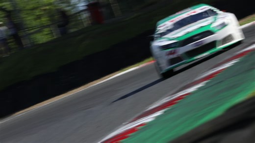 One last quick blast of NASCAR action to end the day... | Brands Hatch