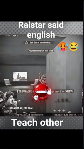 raistar teach😂 how to vipe out a squad #reaction