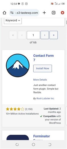 Contact Form 7 WordPress plugin - create a contact form on WordPress