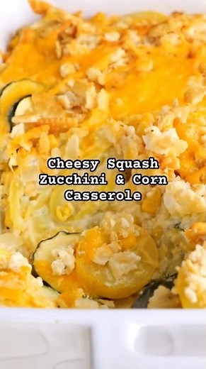 This is the ultimate summer vegetable casserole! #summerrecipes