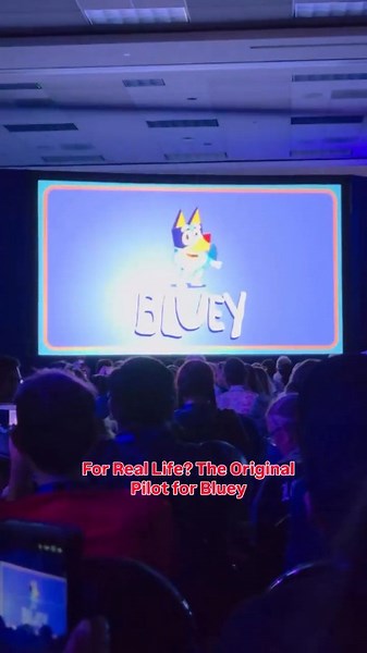 For real life? The original pilot for Bluey