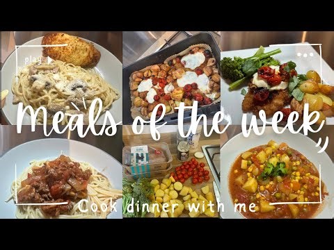 Meals Of The Week.. Simple & Family-Friendly Dinners | Cooking’s Back On After Summer 🍽️🤍