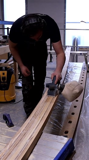Laminating and shaping the second stringer 🪵 | Dan Lee Boatbuilding
