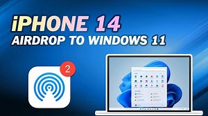 How to AirDrop iPhone 14 to Windows 11 | Apple Airdrop for Windows