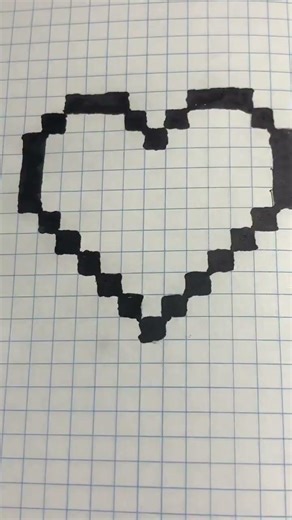 How to Draw a PERFECT Minecraft Heart ❤️ (So Easy!)