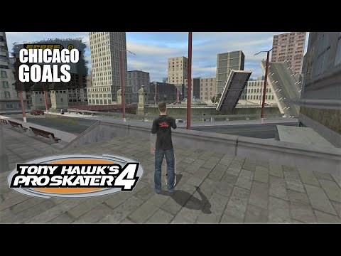 Tony Hawk's Pro Skater 4 (PS2) - Chicago: Goals