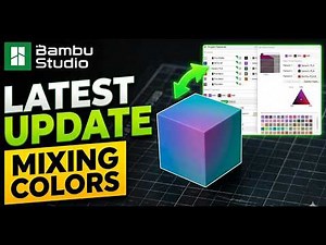 How to mix colors in Bambu Studio