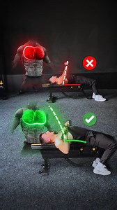 73K views · 2.2K reactions | The bench press is a powerful exercise for building bigger chest. To maximize muscle activation and minimize injury risk, remember to keep your back slightly arched and push the bar with a rounded motion. It is key to mantain a controlled motion throughout the exercise for optimal results. #benchpress #chest #chestworkout #chestexercises #bench #dumbbells #barbell | ForcaFit | Facebook