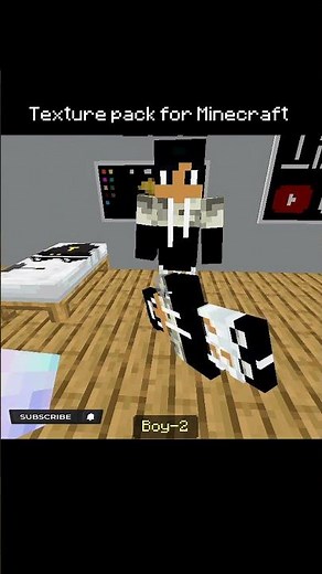 Texture pack for Minecraft youtubers