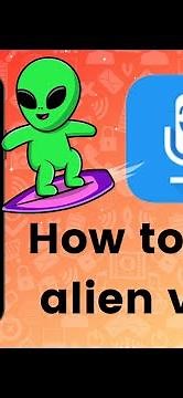 How to make small alien voice in Voice Changer with Effects?