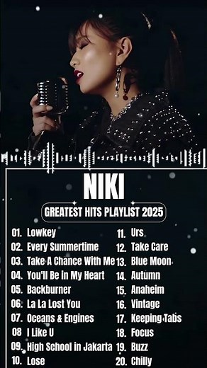 NIKI Songs Playlist 2025 - Greatest Hits Full Album 2025 #shorts #niki