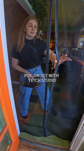 Behind the scenes at our Yetch shoot. Just a normal day of taking pictures of cool stuff! | Simone Giertz