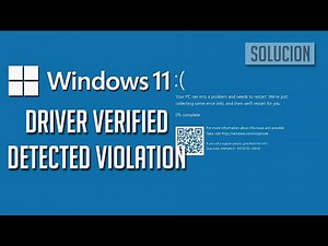 DRIVER VERIFIED DETECTED VIOLATION Blue Screen Error Windows 11/10 - Solution💻🔧