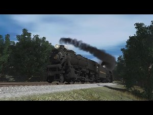 Chasing PRR Long Freight (Trainz 2022)