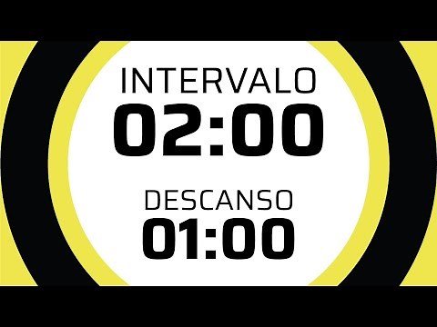 TIMER 2 minutes #intervals ⏰ | 1 minute break | No music