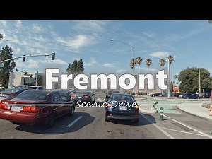 Driving in Downtown Fremont, California - 4K60fps