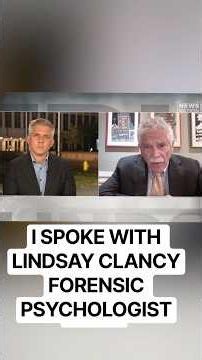 I spoke with Lindsay Clancy forensic psychologist Dr. Zeizel.