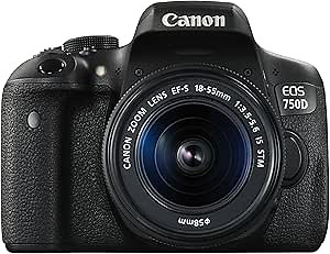 Canon EOS 750D - with EF-S 18-55mm IS STM Zoom Lens
