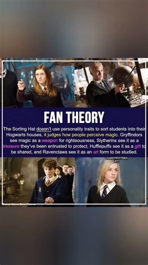 The Sorting Hat’s Deepest Secret: A Brilliant New Fan Theory #harrypotter #funnyimages
