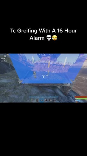 Rust Tc Griefing: 16 Hour Alarm Raid | Funny Rust Clips