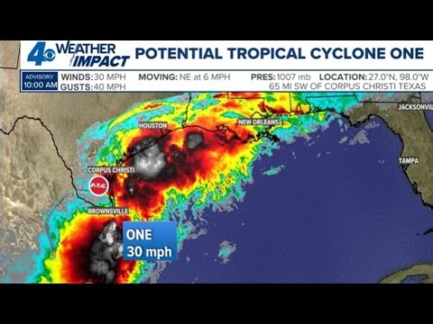Chris' 3 p.m. update: Potential Tropical Cyclone 1