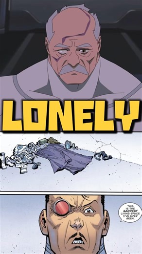 Conquest is so lonely | Invincible Season 4 Conquest #invincible #comics #shorts