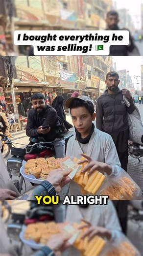 Chris Rodriguez • Travelwithchris on Instagram: "I bought everything he was selling! 🇵🇰 Pakistan is such a lovely country! I can’t wait to return! #pakistan #travel #reels #pakistani #streetfood"