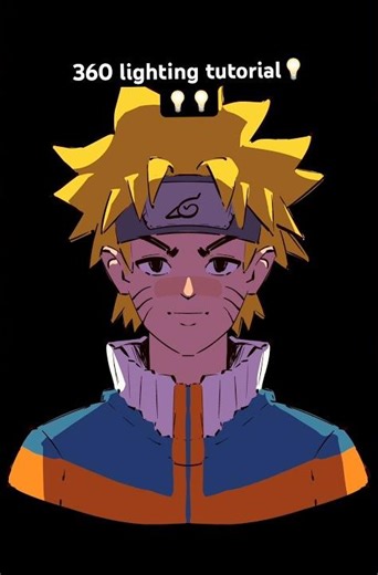 It’s a 360-degree, lighting tutorial~ #DigitalAnimeArt #Art #DigitalDraw #Drawing #iPadProArt