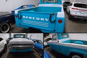 1958 Mercury M-100 Pickup Truck Hidden in a Warehouse Is Rarer Than Hen's Teeth