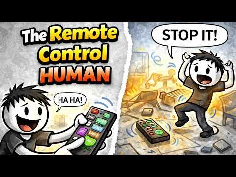 The Remote Control Human #animatedshort #animation #foryou #funny # @SpeakWithNazmul