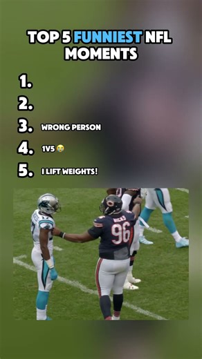 Top 5 Funniest NFL Moments
