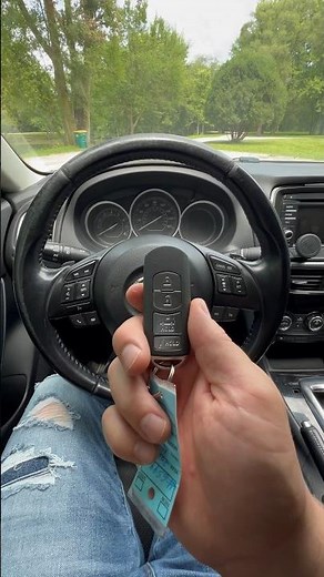 Ignition start up inside the 2014 Mazda6 i Grand Touring