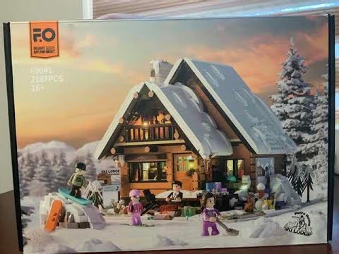 Lego Ski lodge Build! (2)