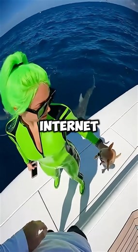 Man Saves Dog From Sharks