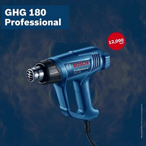 9.2K views · 242 reactions | Use heat and be efficient! With the GHG 180 Professional Heat gun you can strip paint or bend pipes by using its 1800 W power with a 3-stage temperature selection, and feel 100% safe thanks to the overheat protection in case of airflow blockage. For more information: https://bit.ly/3e20Bfr | Bosch Professional Power Tools And Accessories | Facebook