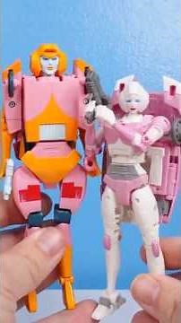 The female Transformer that never was... until now! G1 "Missing Link" Arcee