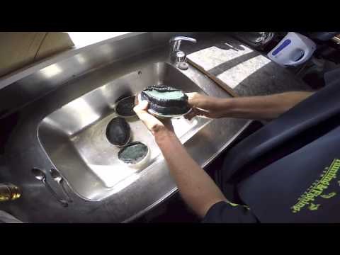 Paua preparation for the most tender NZ black foot abalone