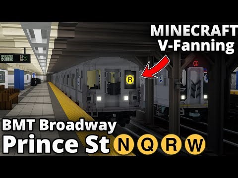 Minecraft MTA: Prince Street N/Q/R/W Action