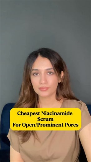 Dr. Mahnoor Babar | Skin & Aesthetics on Instagram: "✨ If you’re hunting for the cheapest niacinamide serum to “get rid of” open or prominent pores, here’s the truth: there is no serum on earth that can permanently shrink enlarged pores not even niacinamide. And it’s important to understand the science behind it. Some people naturally have genetically larger pores, but for many others, pores become more visible as collagen breaks down with age, UV exposure, oxidative stress, and volume loss. Col