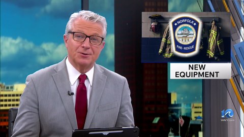 Norfolk Fire-Rescue unveils new ladder trucks