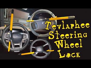 Unboxing & Testing Steering Wheel Lock / Tevlaphee Anti-Theft Device