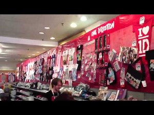 (INSIDE) One Direction 1D World Pop Up Store Toronto