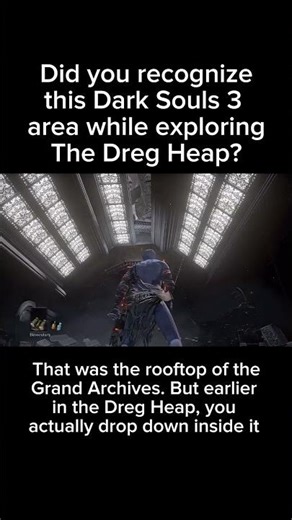 Did you notice this area in the Dreg Heap #darksouls3 #theringedcity