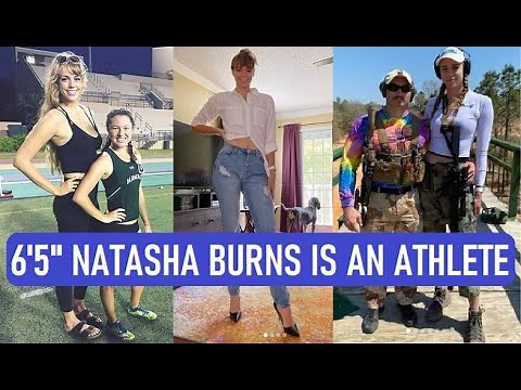 6'5 Tall Girl Natasha Burns Is An Athlete